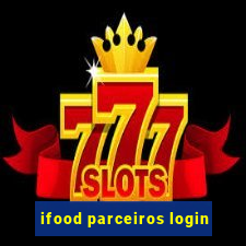 ifood parceiros login